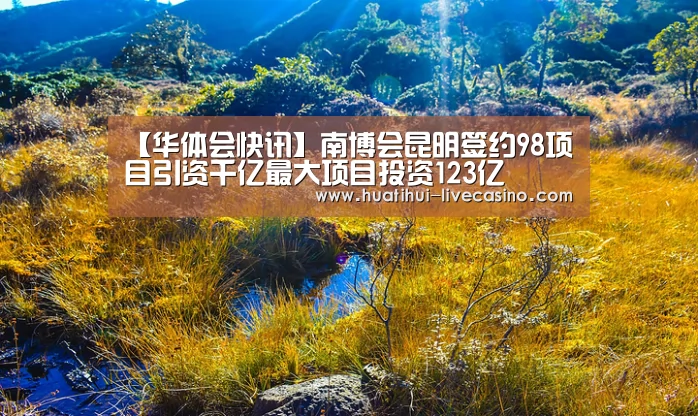 【华体会快讯】南博会昆明签约98项目引资千亿最大项目投资123亿(图1) 华体会快讯